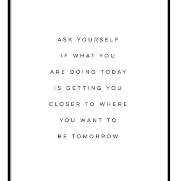 Ask Yourself Art Print 11 x 14 - Picture 1 of 2